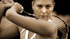 Woman tennis blondes maria sharapova Russians tennis racquets 