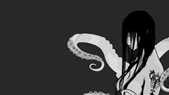 Woman tentacles minimalistic