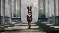 Woman the elder scrolls v skyrim Sky Girls drangonsreach