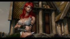 Woman the elder scrolls v skyrim video games