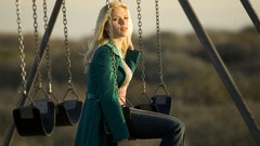 Woman The Island Scarlett Johansson Actress blondes swings