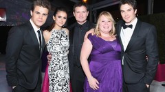 Woman The Vampire Diaries Celebrity Ian Somerhalder Nina Dobrev 