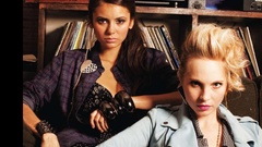 Woman The Vampire Diaries Celebrity Nina Dobrev Actress blondes 