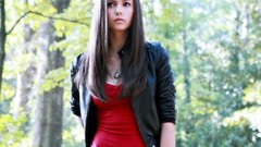 Woman The Vampire Diaries Nina Dobrev Actress brunettes Elena 