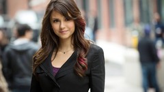 Woman The Vampire Diaries Nina Dobrev Actress brunettes public 