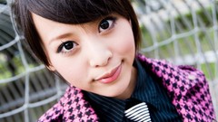 Woman tie faces asians brunettes