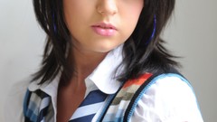 Woman tie schoolgirls green eyes St Mackenzies magazine