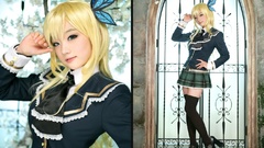 Woman tile blondes skirts blue eyes boku wa tomodachi ga 