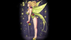 Woman tinkerbell artwork