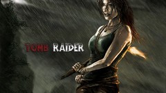 Woman tomb raider artwork video games