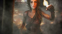 Woman tomb raider lara croft video games