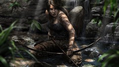 Woman tomb raider lara croft video games