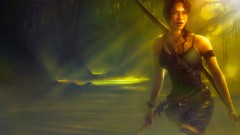 Woman tomb raider lara croft video games