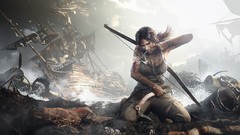 Woman tomb raider lara croft video games Tomb Raider 2012