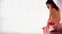 Woman topless asians panties