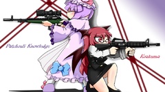 Woman touhou Koakuma patchouli