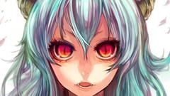 Woman touhou long hair