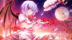 Woman touhou red eyes