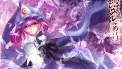 Woman touhou saigyouji yuyuko video games Japanese clothes Skade