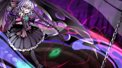 Woman touhou wings dress