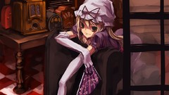 Woman touhou yakumo yukari