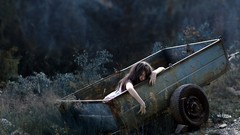 Woman trailer brunettes