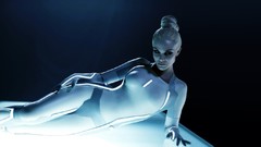 Woman TRON: Legacy Celebrity Actress Beau Garrett