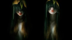 Woman twins Photo manipulation