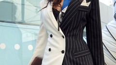 Woman two-face cosplay