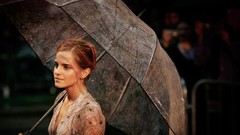Woman Umbrellas Actress emma watson