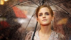 Woman Umbrellas Celebrity emma watson