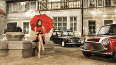 Woman Umbrellas Mini Cooper