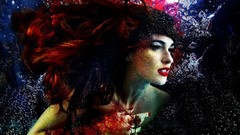 Woman underwater Paz Vega