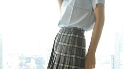 Woman uniforms asians