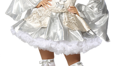 Woman uniforms cosplay standing