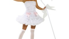 Woman uniforms cosplay standing