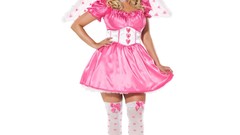 Woman uniforms cosplay standing