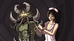 Woman uniforms stockings League