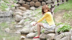 Woman valentine asians models Korean Choi Byeol Yee