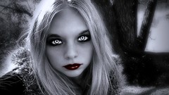 Woman Vampires faces blondes