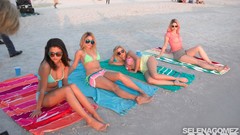 Woman vanessa hudgens models ashley benson beach girls