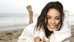 Woman vanessa hudgens smiling