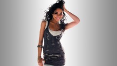 Woman vanessa hudgens smiling