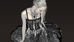 Woman vectors grayscale