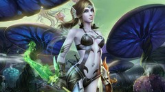 Woman video games 3d