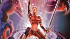 Woman video games 3d