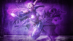 Woman video games artwork