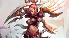 Woman video games artwork