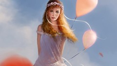 Woman video games cgi