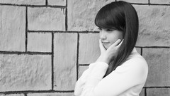 Woman vietnamese ao dai